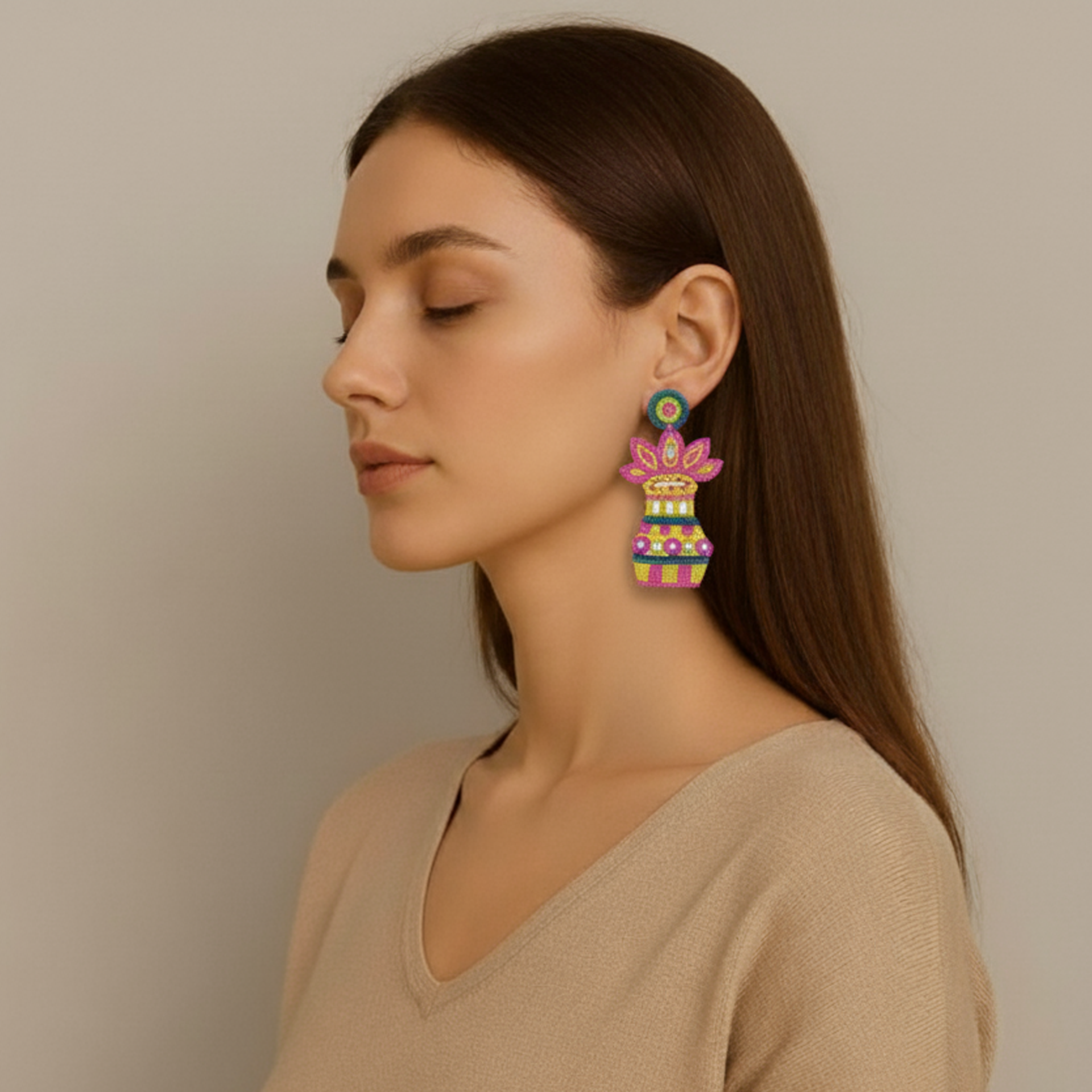 Flow With Fashion Handmade Earrings #7